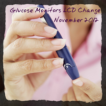 Glucose Monitors LCD Change