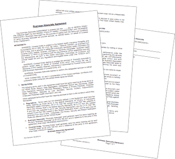 Lovely Hipaa Business Associate Agreement Form Models Form Ideas